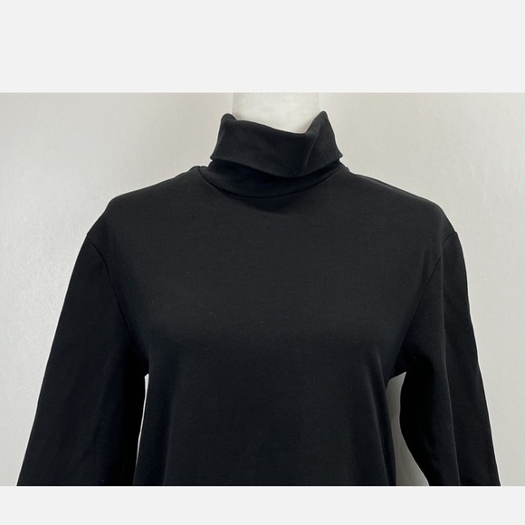 Zara Black Turtleneck T-Shirt Mini Dress – Size small - Picture 3 of 6